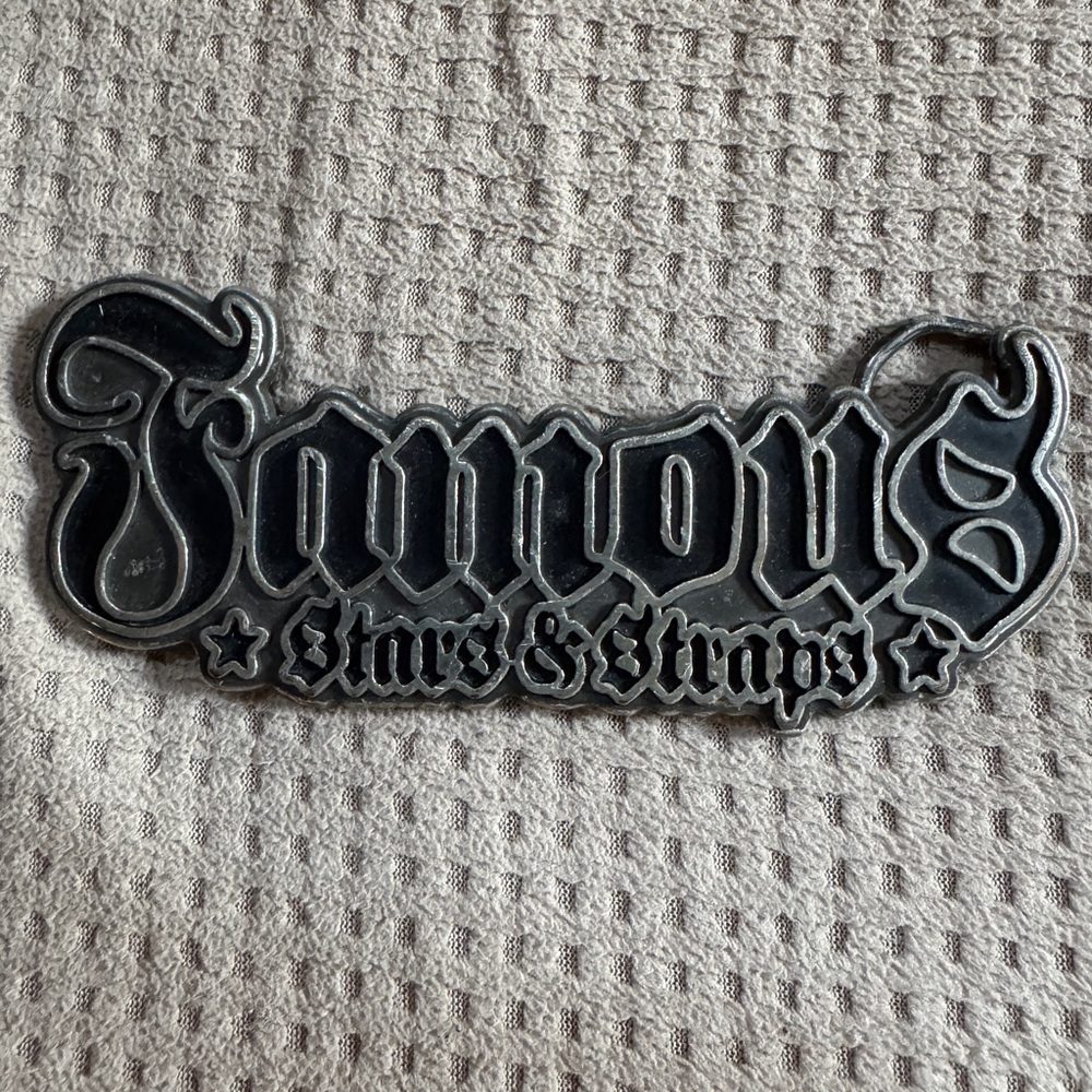 Famous Stars & Straps Belt Buckle – Metal – Pre-Owned